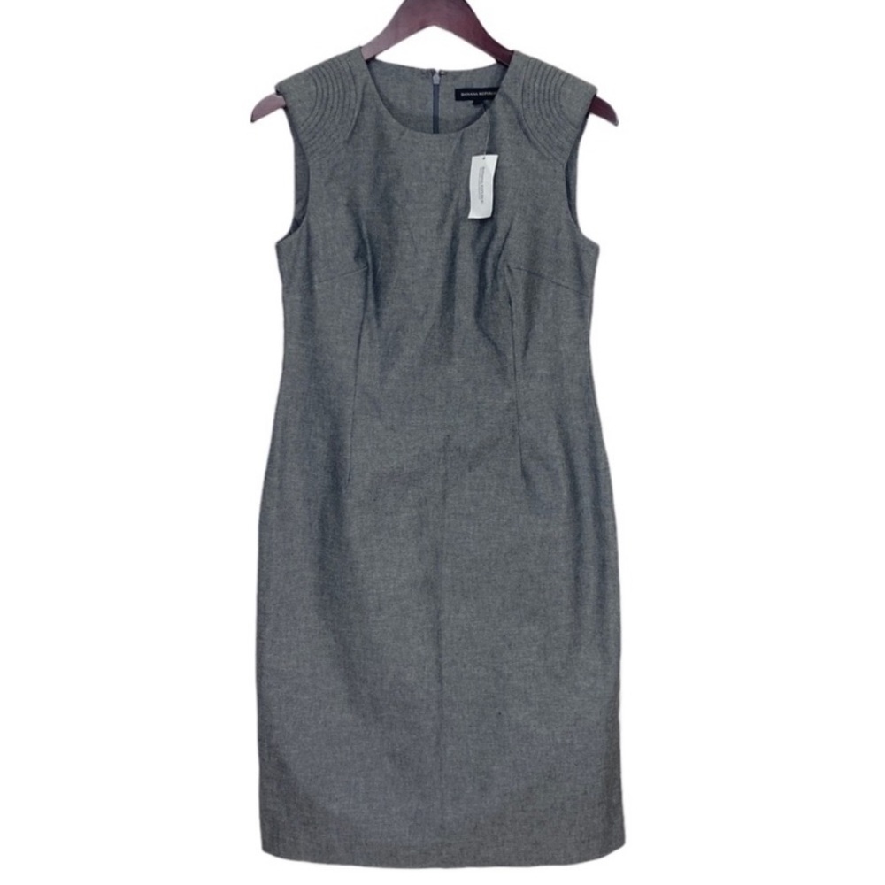 Banana Republic Padded Cap Sleeve Bi-Stretch
Sheath Dress